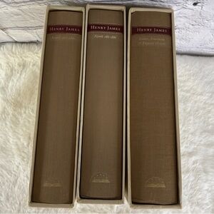 Library of America HENRY JAMES First Printing 3 Book Set Novels Essays HC